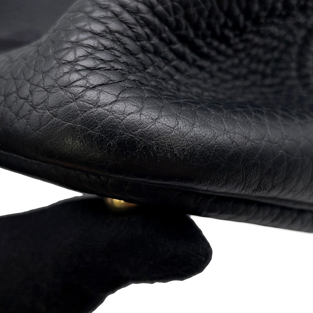 HERMES Bolide Black Taurillon Clemence Size 35