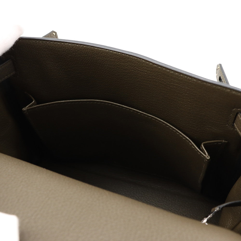 HERMES Kelly Retourne Vertroden Togo Leather Size 25
