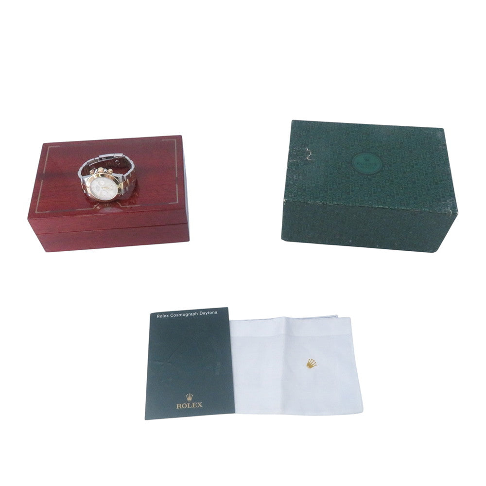 ROLEX Cosmograph Daytona W40mm Stainless Steel K18YG White Shell Dial116523