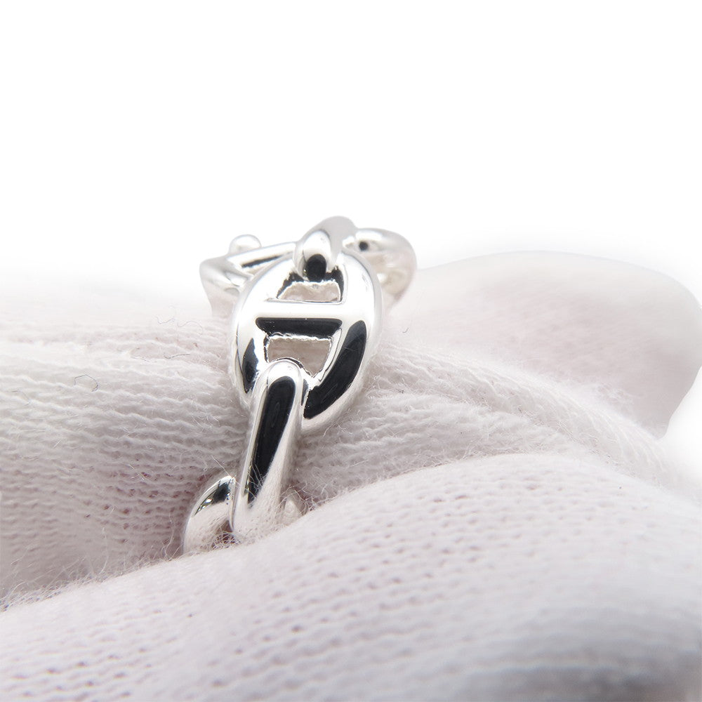 HERMES Chaine d'Ancre Double Row Ring Size 52/#12 SV925