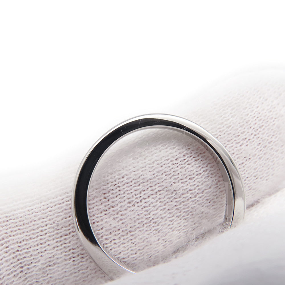 HARRY WINSTON Round Cut Solitaire Ring Size Approximately 8th Pt950