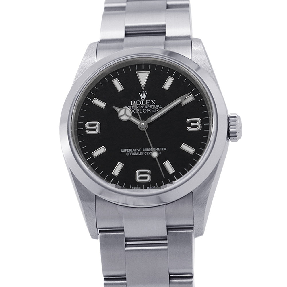 ROLEX ExplorerI W36mm Stainless Steel Black Dial114270