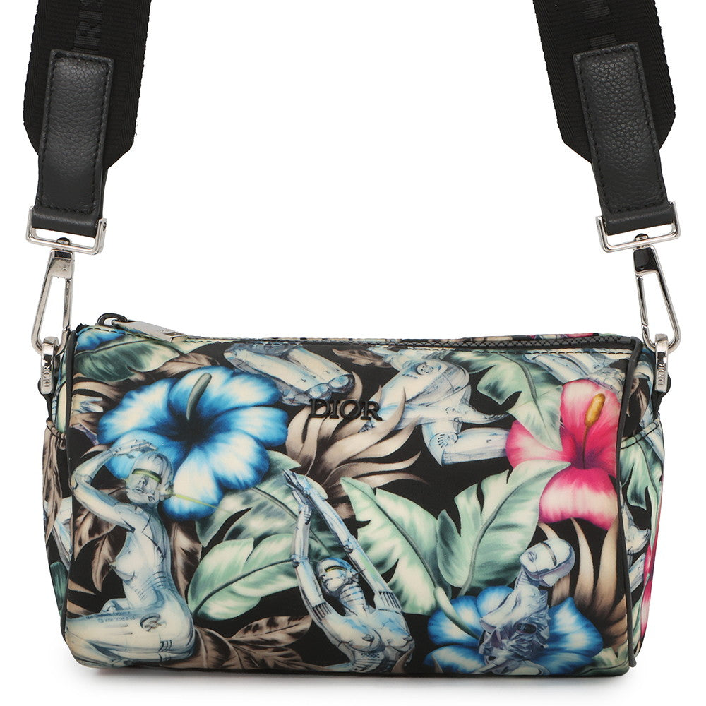 Dior Roller SORAYAMA Collaboration Shoulder Bag Black/Multicolor Nylon