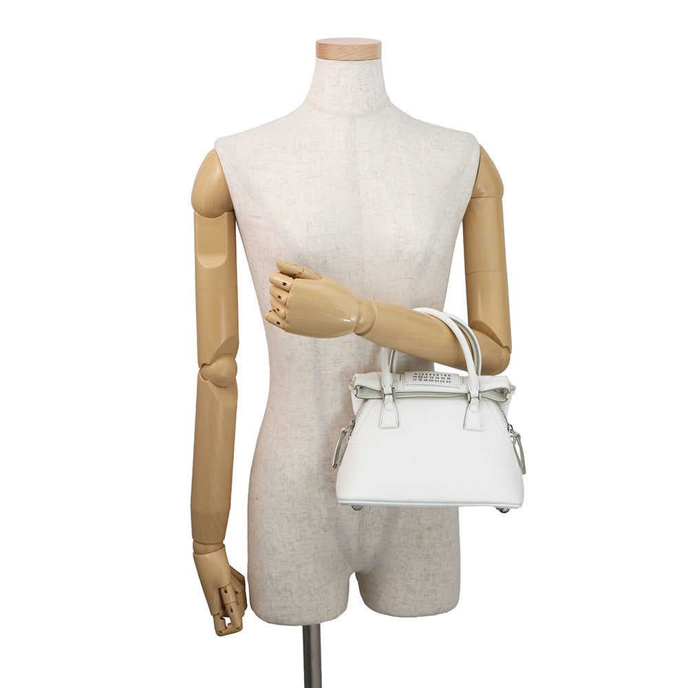 Maison Margiela Maison Margiela 5AC 2-way Bag WhiteS56WG0081P0396T1003 Leather Size micro