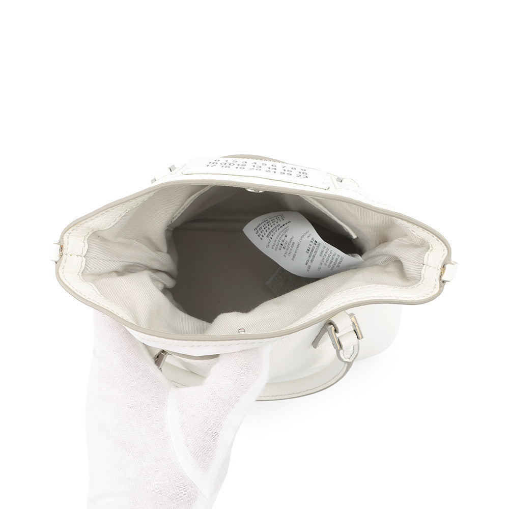 Maison Margiela Maison Margiela 5AC 2-way Bag WhiteS56WG0081P0396T1003 Leather Size micro