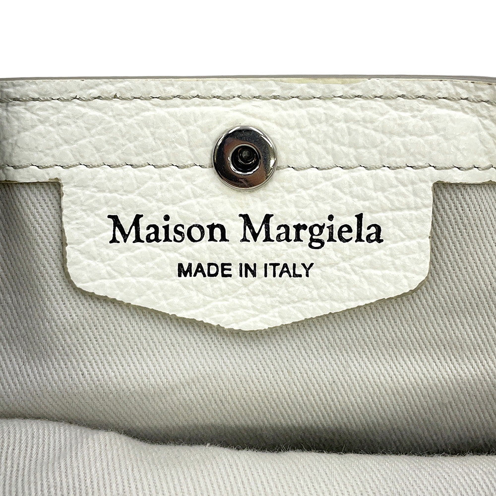 Maison Margiela Maison Margiela 5AC 2-way Bag WhiteS56WG0081P0396T1003 Leather Size micro