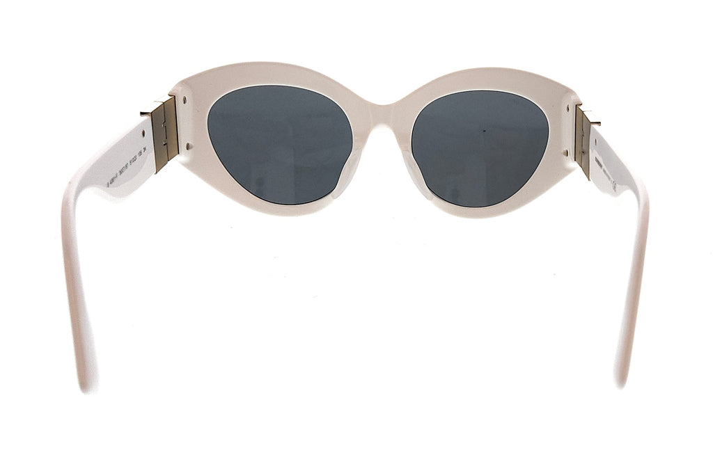 Burberry White Oval 0BE4361F 300787 Sunglasses