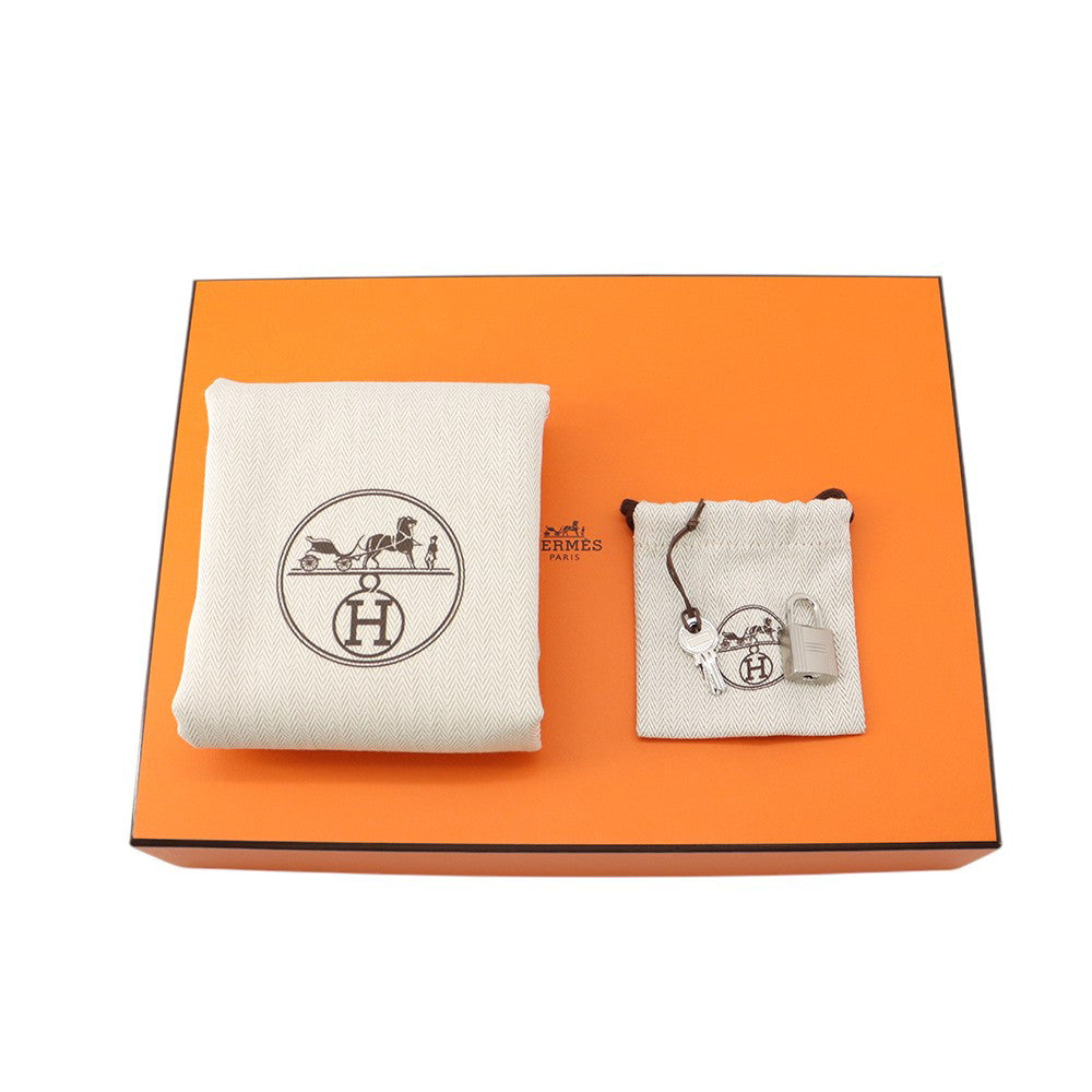 HERMES Picotin Padlock Rose Sakura Taurillon Clemence Size PM