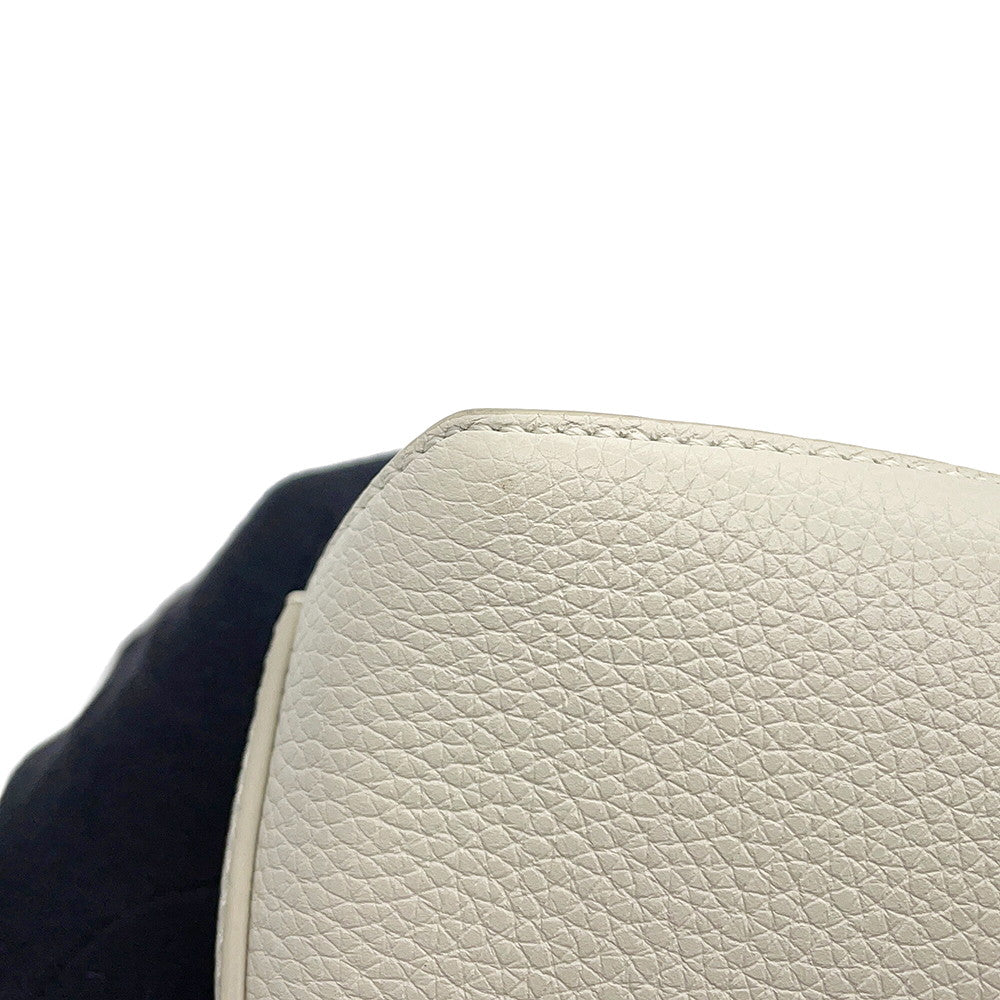 LOEWE Puzzle Mini 2WAY Bag WhiteA510P88X16 Calf Leather Size Mini