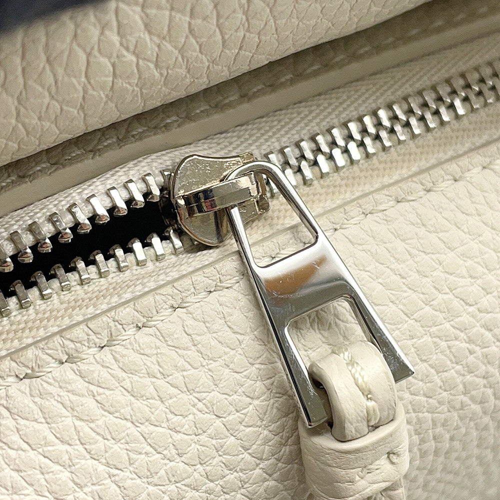 LOEWE Puzzle Mini 2WAY Bag WhiteA510P88X16 Calf Leather Size Mini