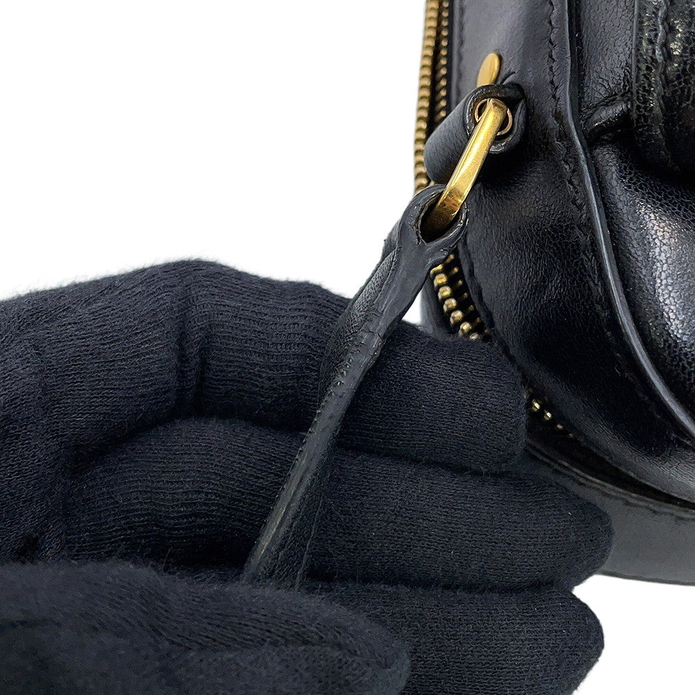 SAINT LAURENT PARIS Vicky camera bag Black5550520YD0J1000 Leather