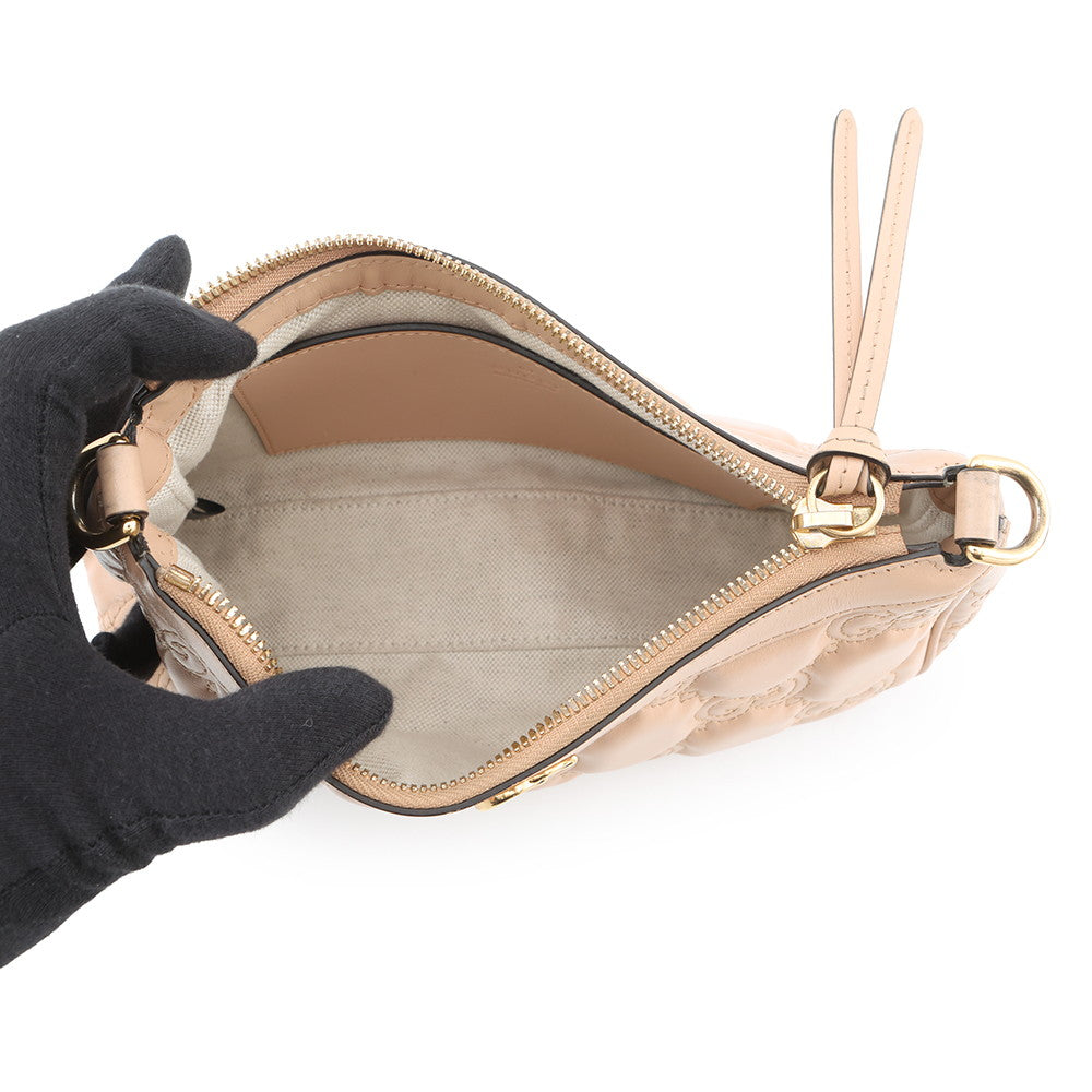 GUCCI GGMatelasse 2WAYBag Beige735049 Leather