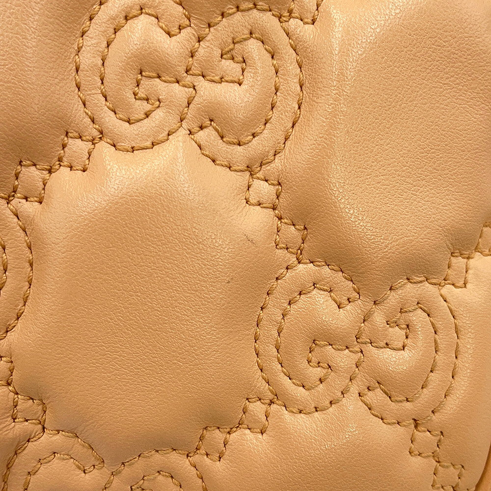 GUCCI GGMatelasse 2WAYBag Beige735049 Leather