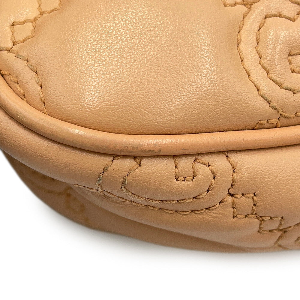 GUCCI GGMatelasse 2WAYBag Beige735049 Leather
