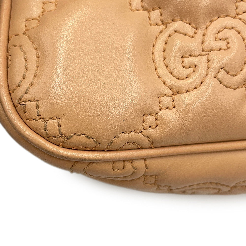 GUCCI GGMatelasse 2WAYBag Beige735049 Leather