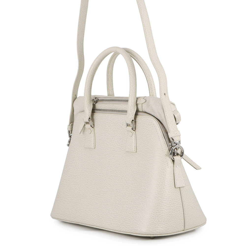Maison Margiela Maison Margiela 5AC 2WAY Bag WhiteS56WG0093P4455H9368 Leather Canvas Size Medium