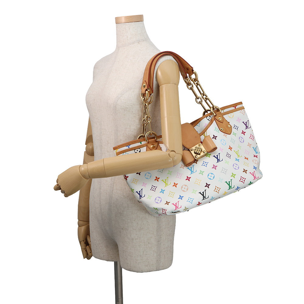 LOUIS VUITTON Annie Blanc/RedM40303 Monogram・Multicolor Size GM