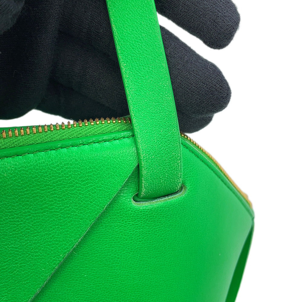 Bottega Veneta Maxi INTRECCIATO Shoulder Pouch Parakeet666693 Leather