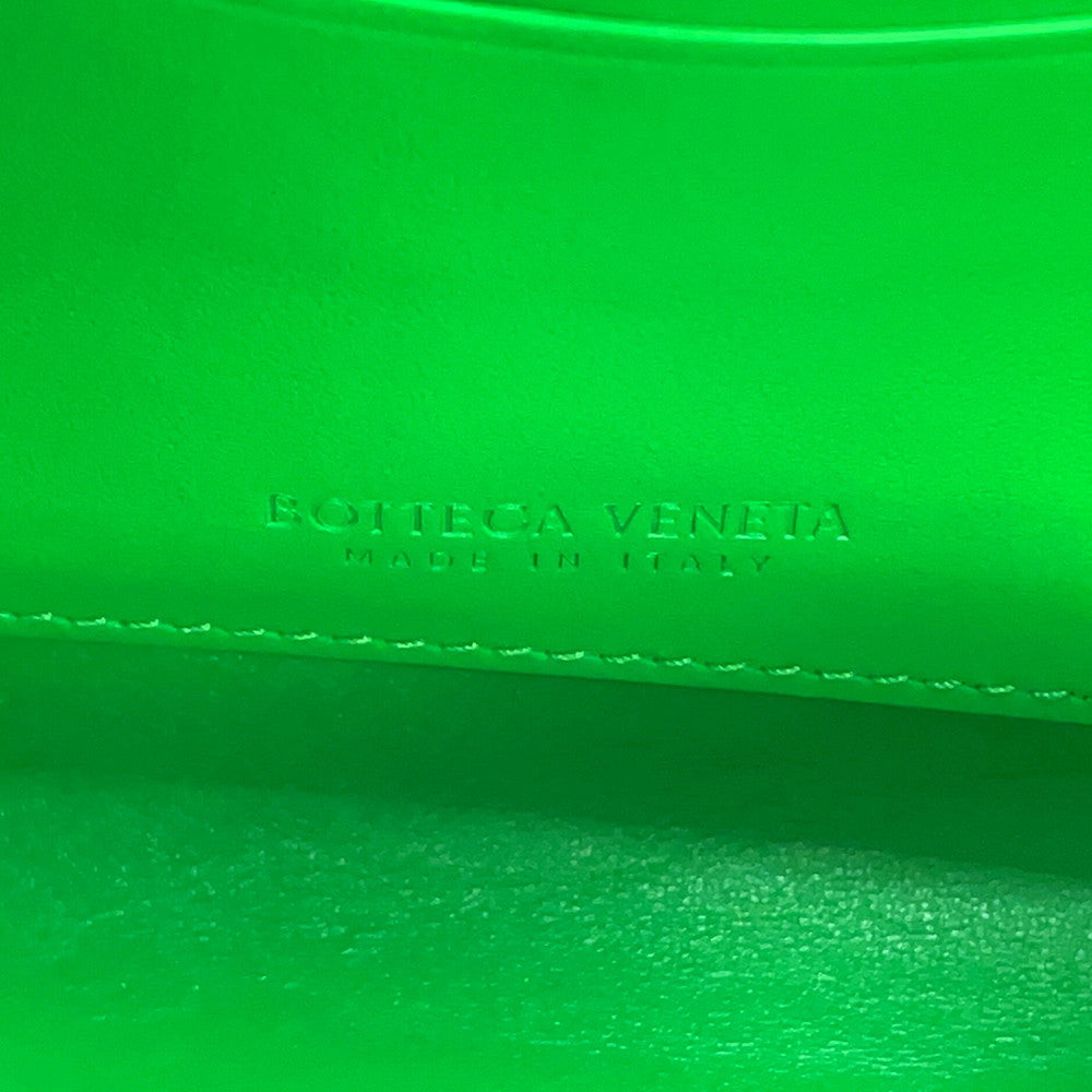 Bottega Veneta Maxi INTRECCIATO Shoulder Pouch Parakeet666693 Leather