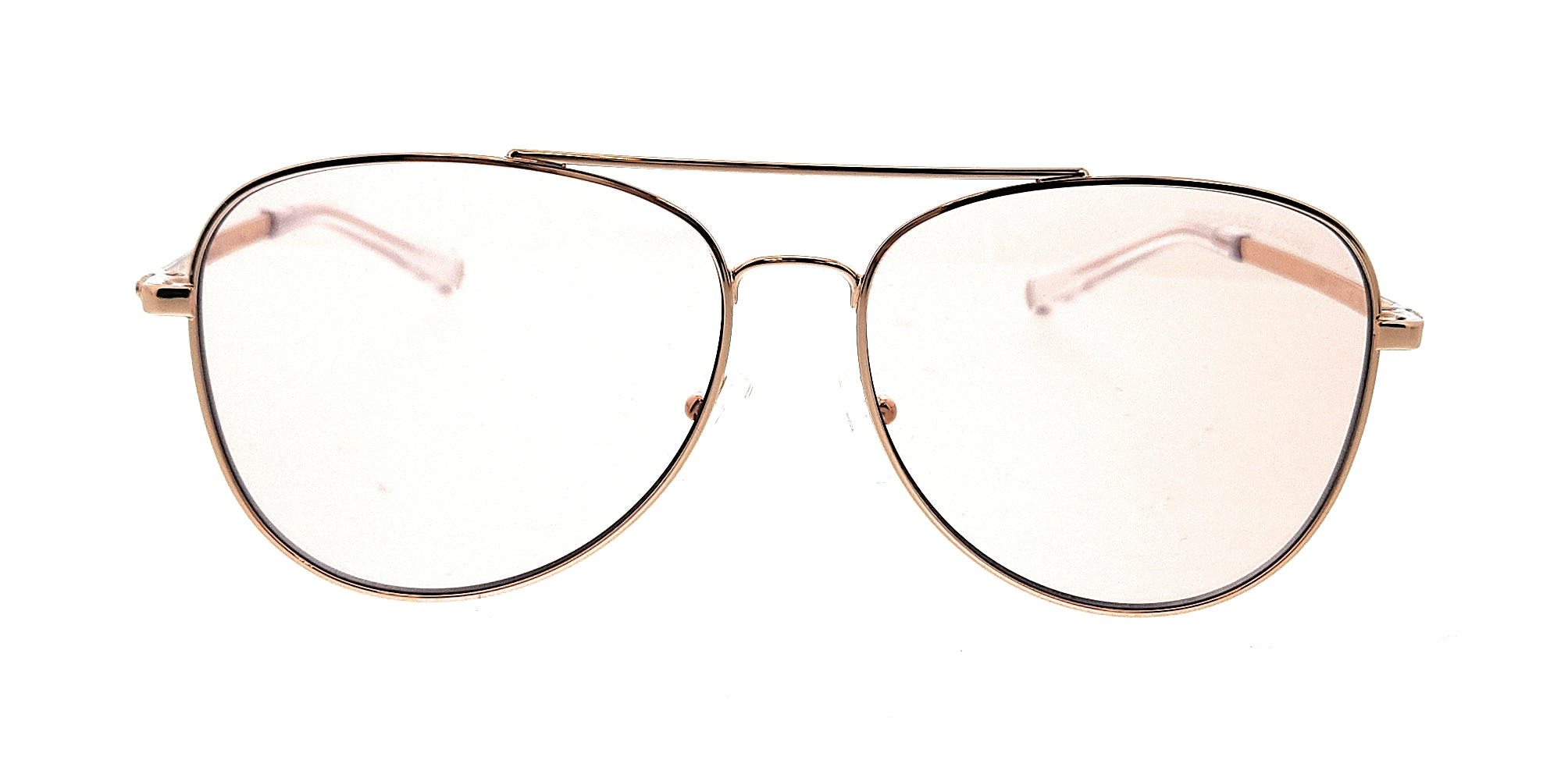 Michael Kors 0MK1045 11085 San Diego Aviator Gold Sunglasses