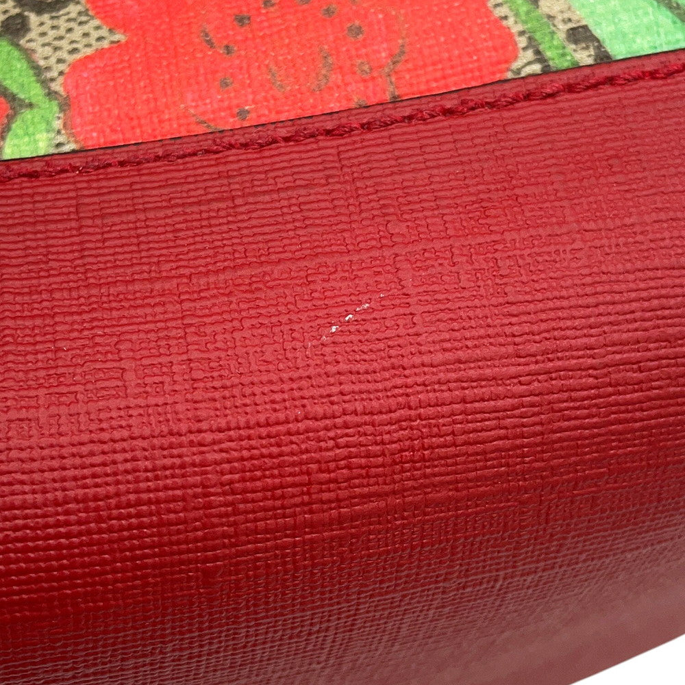 GUCCI Tian Backpack Red/Multicolor427042 GG Supreme