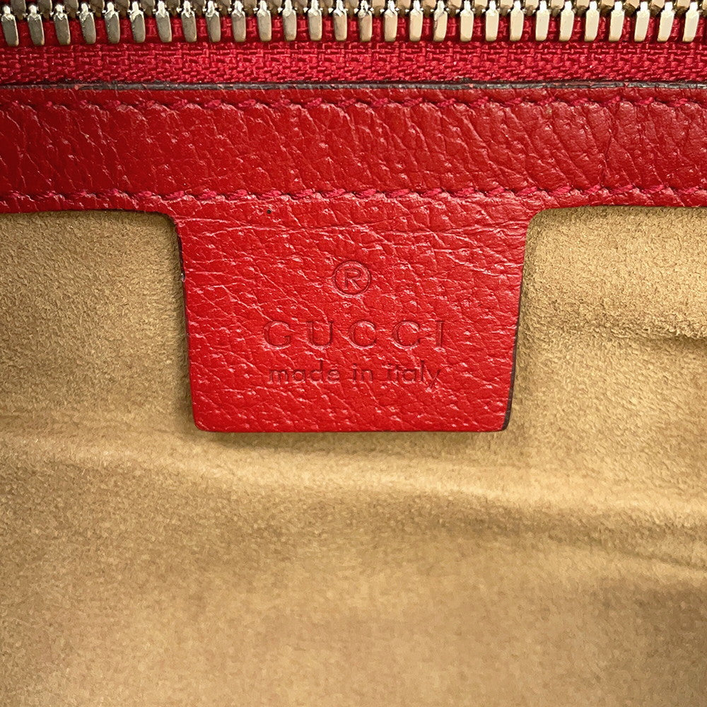GUCCI Tian Backpack Red/Multicolor427042 GG Supreme