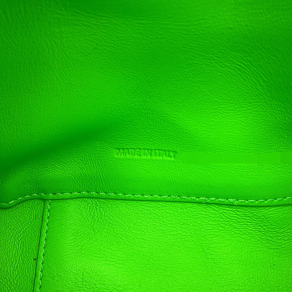 BALENCIAGA car camera bag Light Green693542 Leather