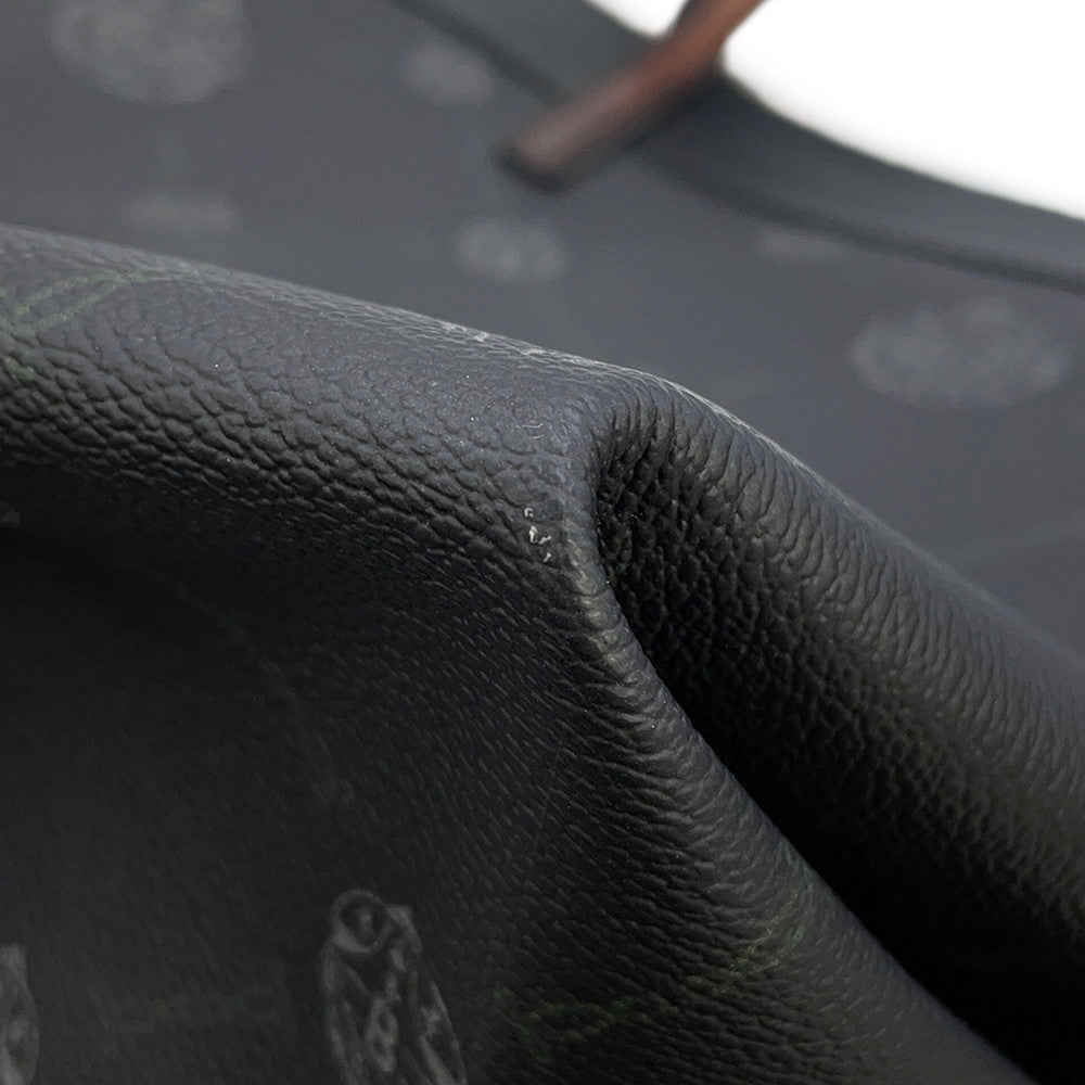 Berluti City Break Tote Black/Brown PVC Leather