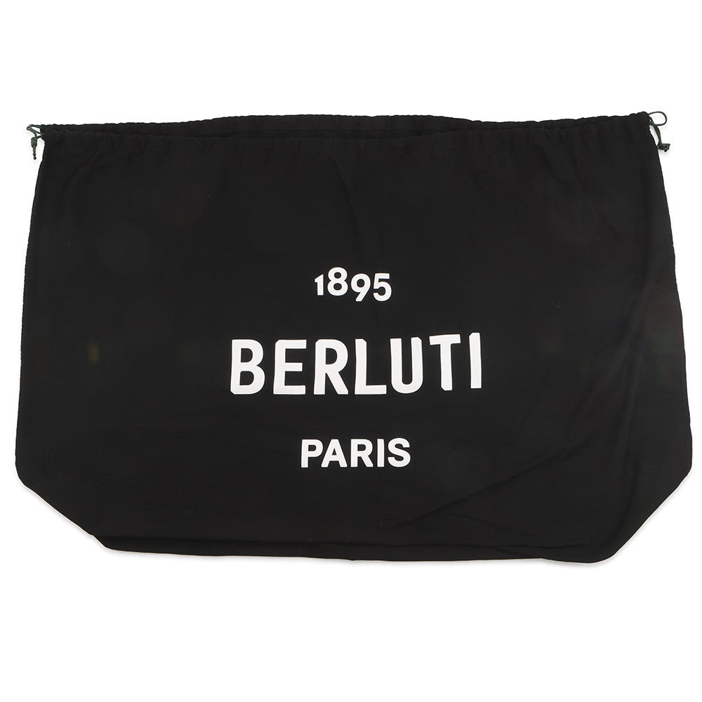Berluti City Break Tote Black/Brown PVC Leather