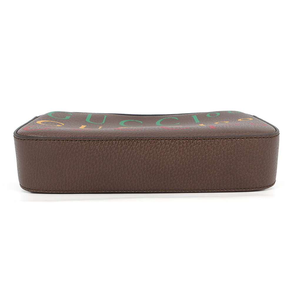 GUCCI Crossbody Bag 100th Anniversary Brown/Multicolor602695 Leather