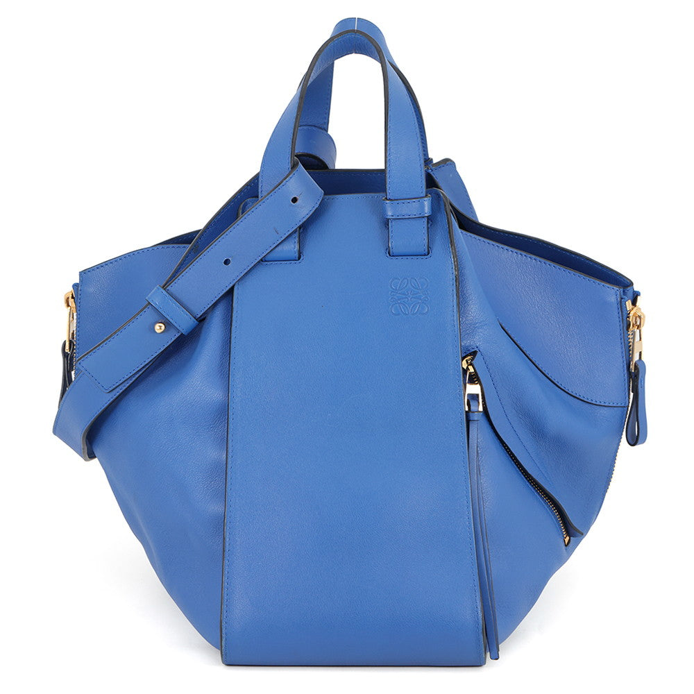 LOEWE hammock Blue387.30.T38 Leather Size Medium