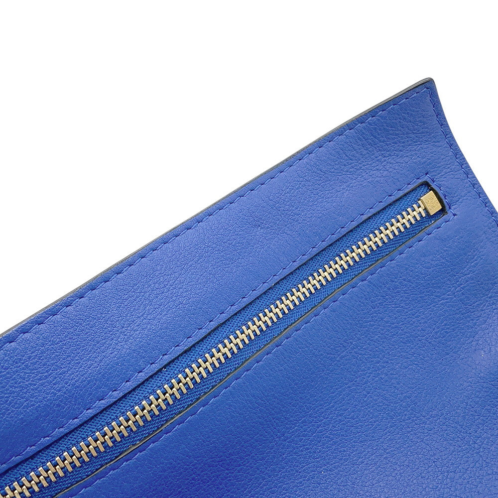 LOEWE hammock Blue387.30.T38 Leather Size Medium