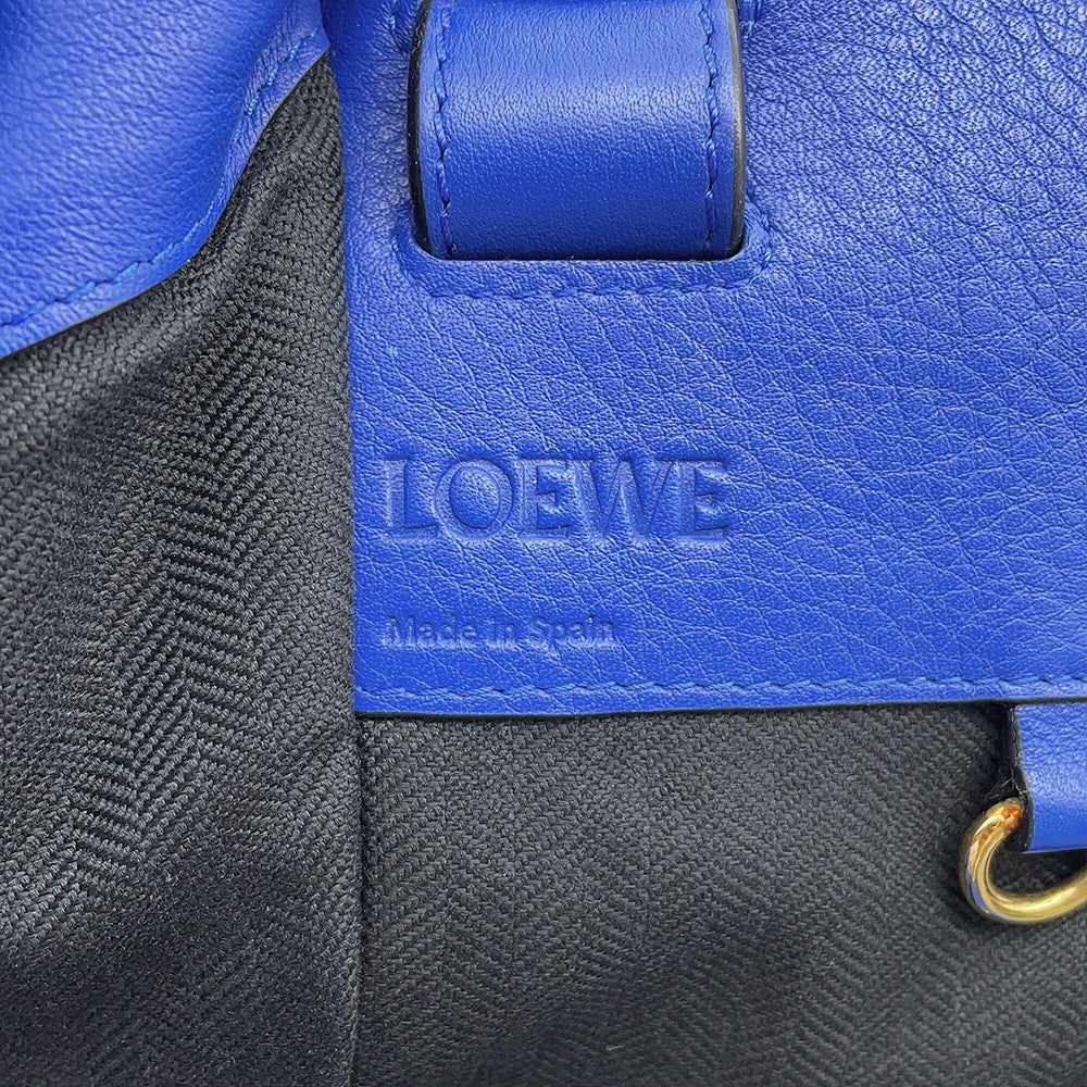 LOEWE hammock Blue387.30.T38 Leather Size Medium