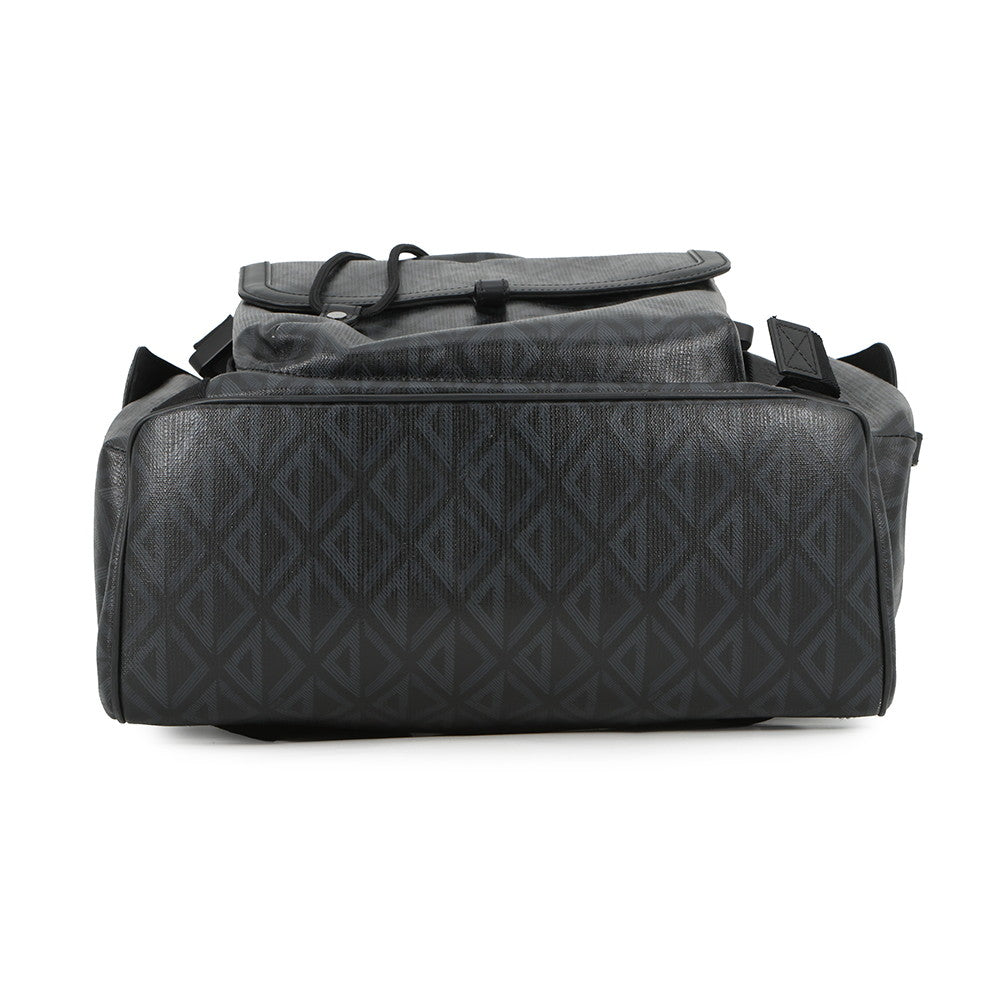 Dior CD Diamond Hit the Road Backpack Black1ESBA163CDP_H43E PVC Leather