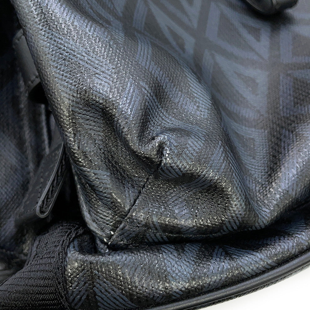 Dior CD Diamond Hit the Road Backpack Black1ESBA163CDP_H43E PVC Leather