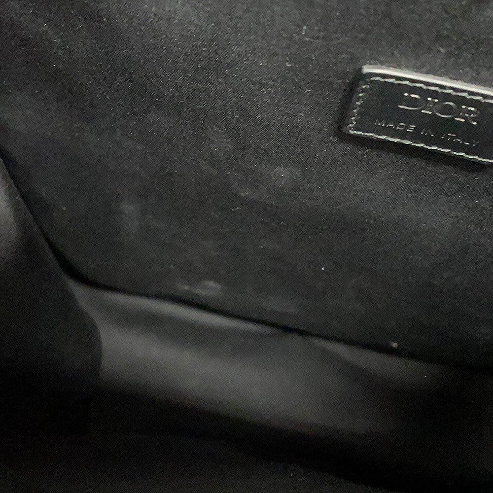 Dior CD Diamond Hit the Road Backpack Black1ESBA163CDP_H43E PVC Leather