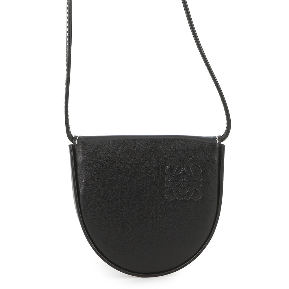 LOEWE heel pouch Black109.54.T15 Calf Leather