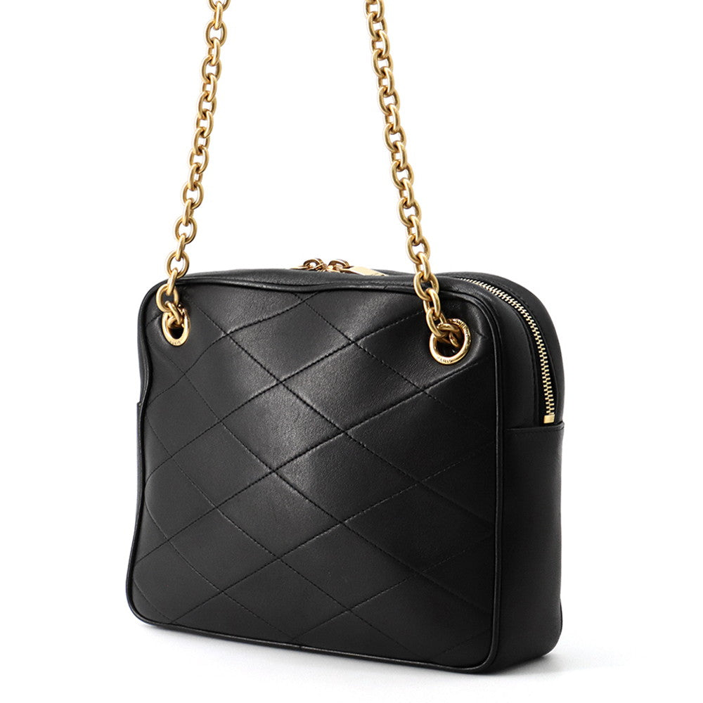 SAINT LAURENT PARIS Le Maillon Chain Shoulder Bag Black6693081EL071000 Leather