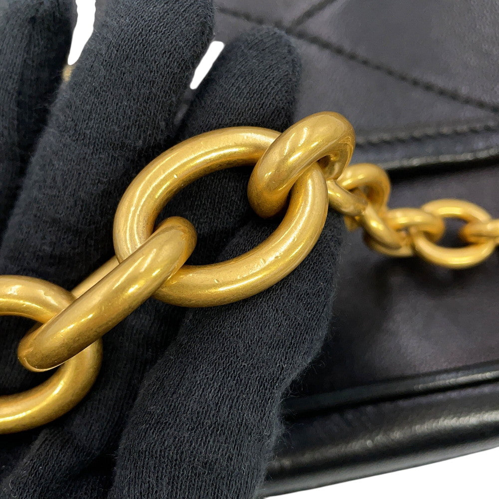 SAINT LAURENT PARIS Le Maillon Chain Shoulder Bag Black6693081EL071000 Leather
