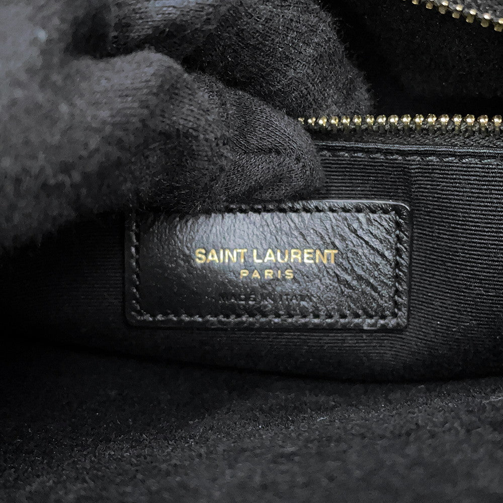 SAINT LAURENT PARIS Le Maillon Chain Shoulder Bag Black6693081EL071000 Leather