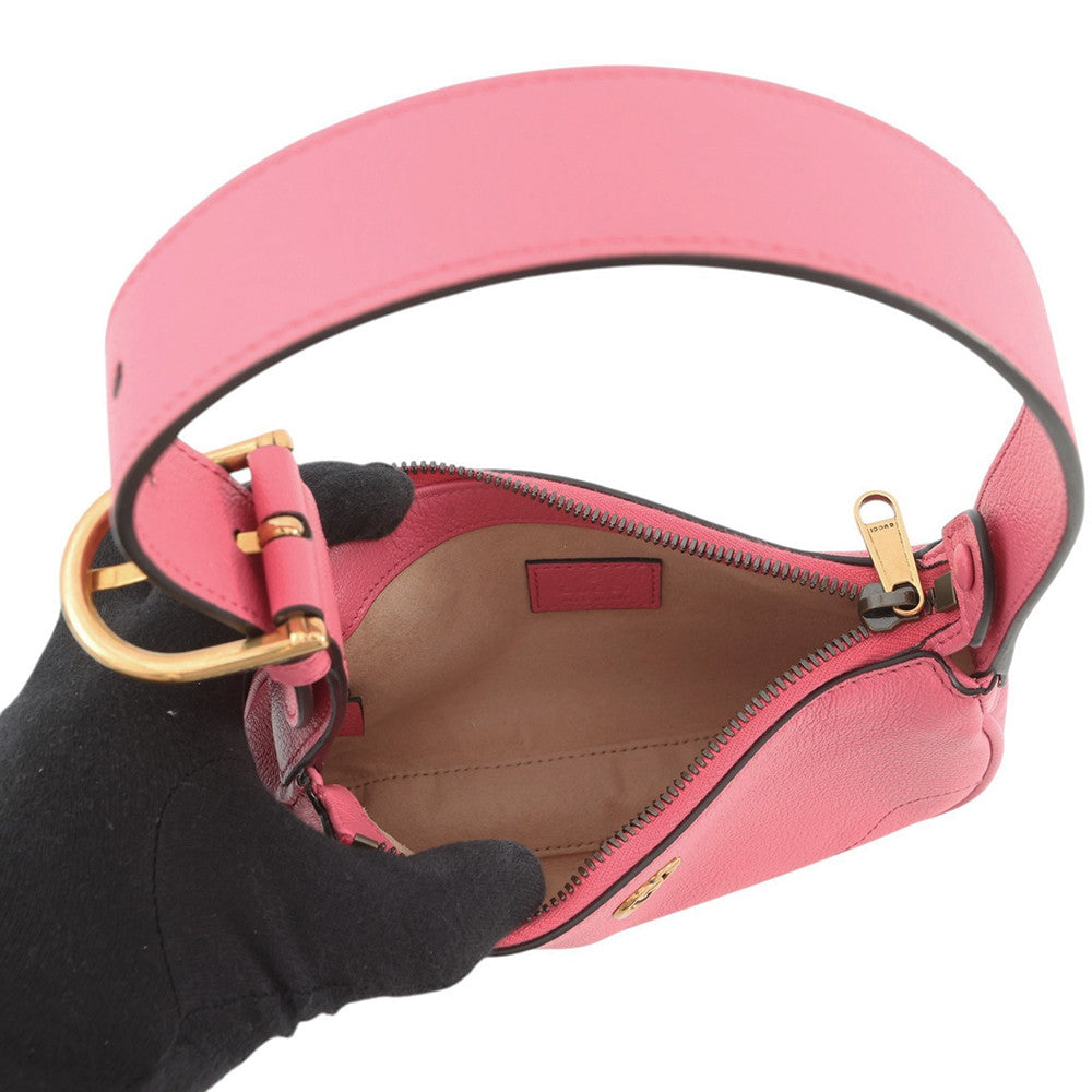 GUCCI GG Marmont Aphrodite Handbag Pink739076 Leather