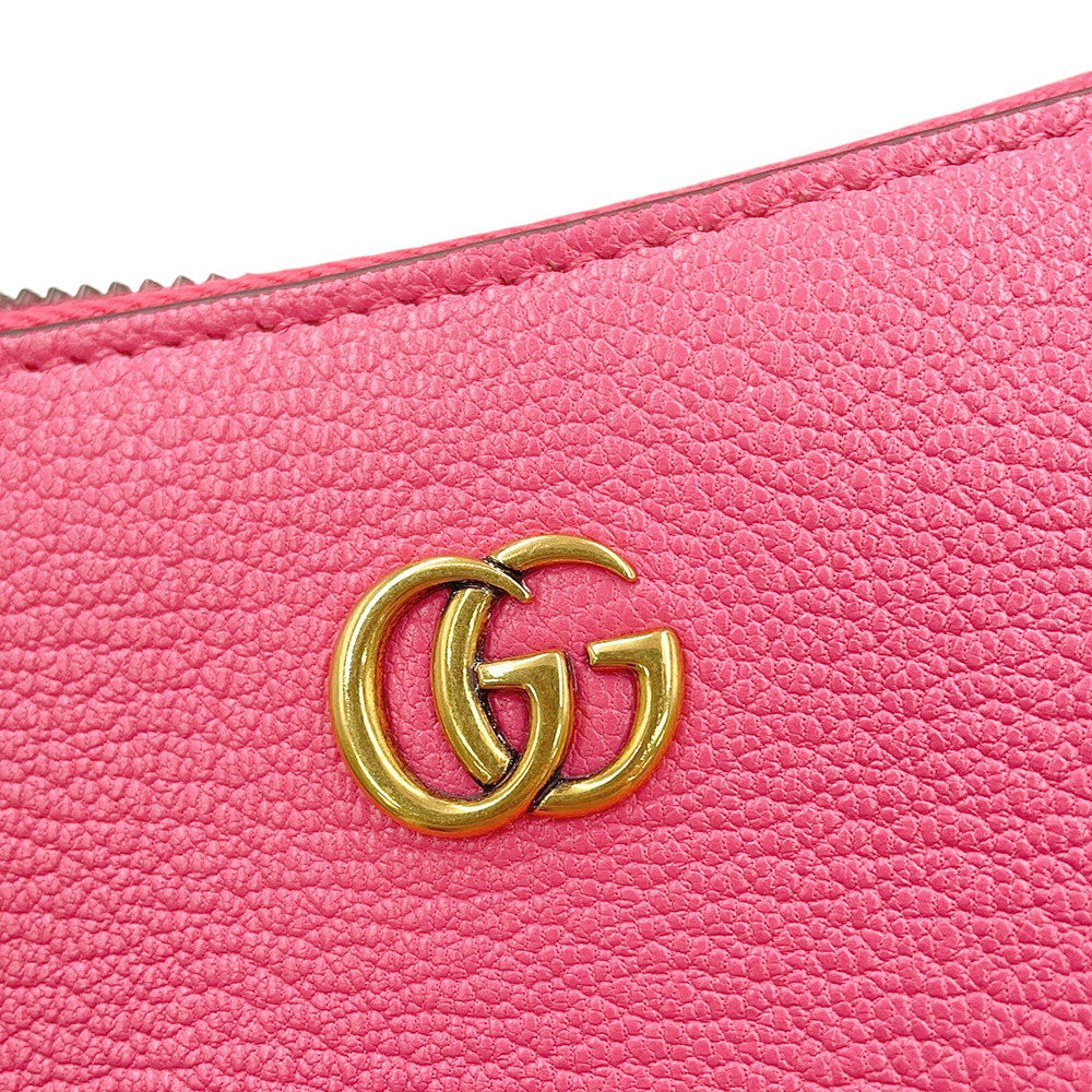 GUCCI GG Marmont Aphrodite Handbag Pink739076 Leather