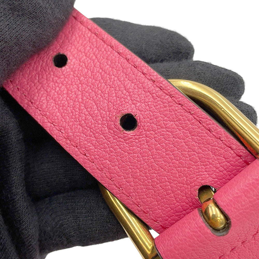 GUCCI GG Marmont Aphrodite Handbag Pink739076 Leather