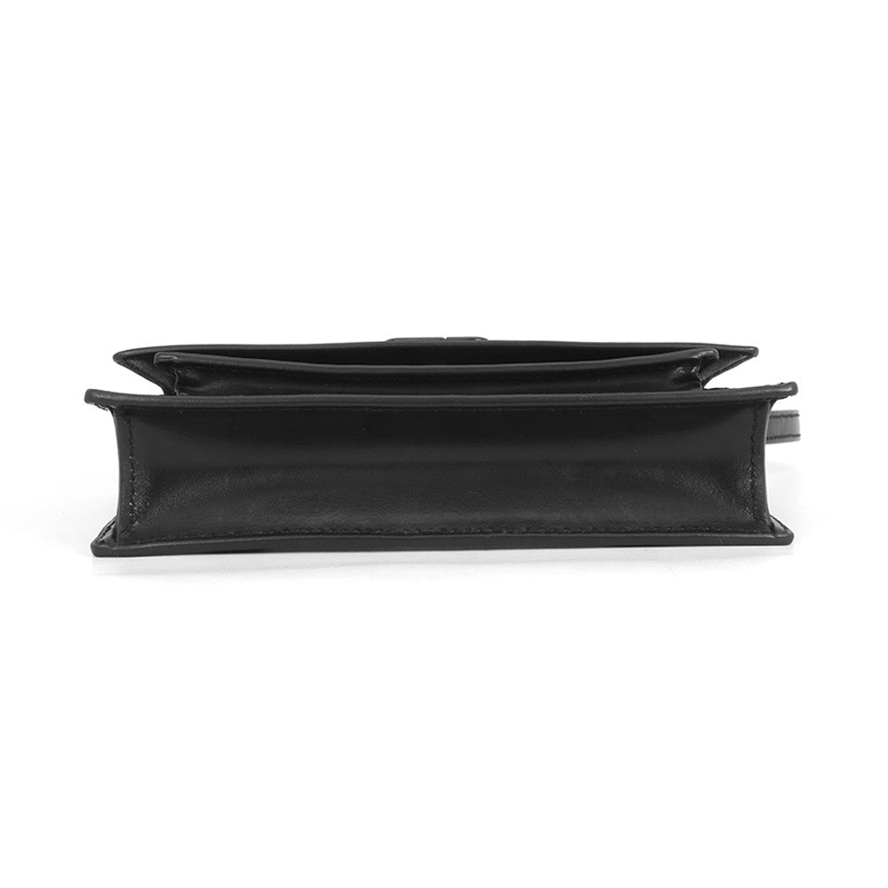 BALENCIAGA Sharp 2WAY Shoulder Bag Black594938 Leather Size XS
