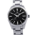 SEIKO Grand Seiko 9R Spring Drive W40.5mm Stainless Steel Black DialSBGA301