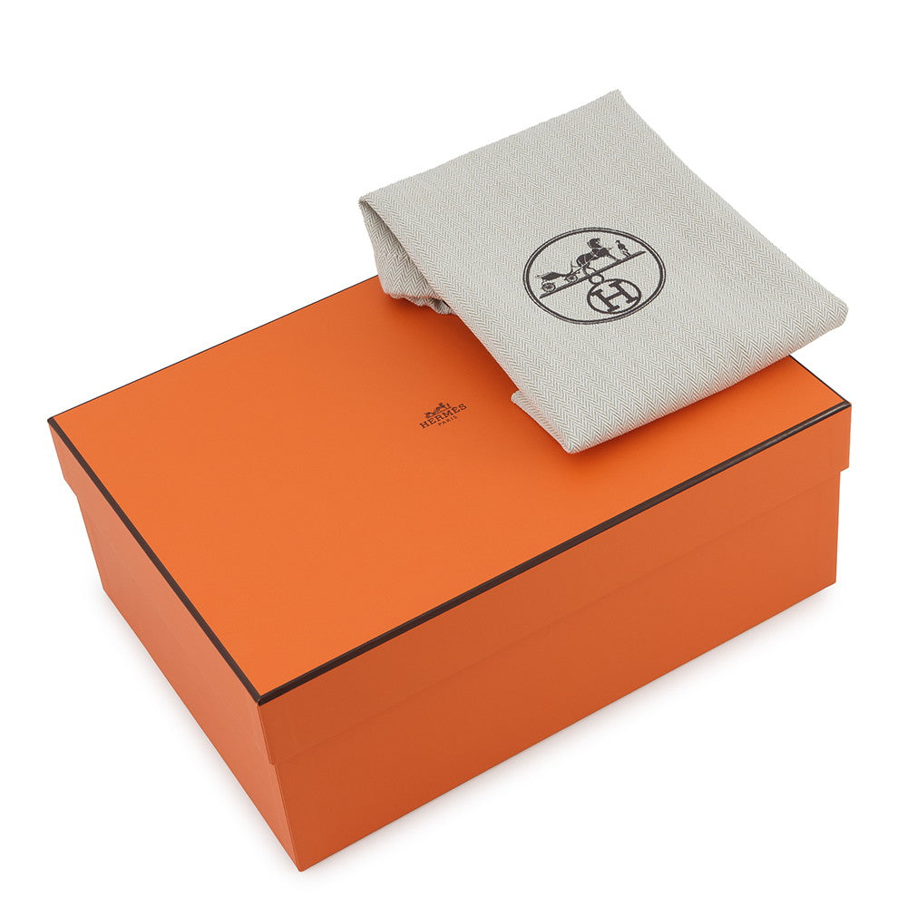 HERMES Herbag zip Black Toile H Vache Hunter Leather Size Mini