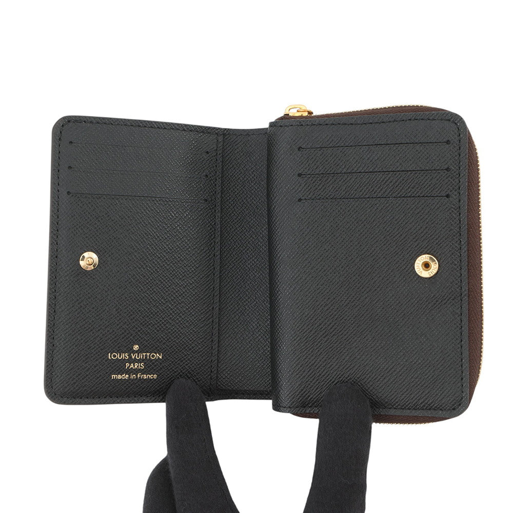 LOUIS VUITTON Portefeuille Lou NoirM81461 Monogram/Monogram Reverse Canvas