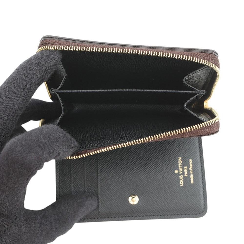 LOUIS VUITTON Portefeuille Lou NoirM81461 Monogram/Monogram Reverse Canvas