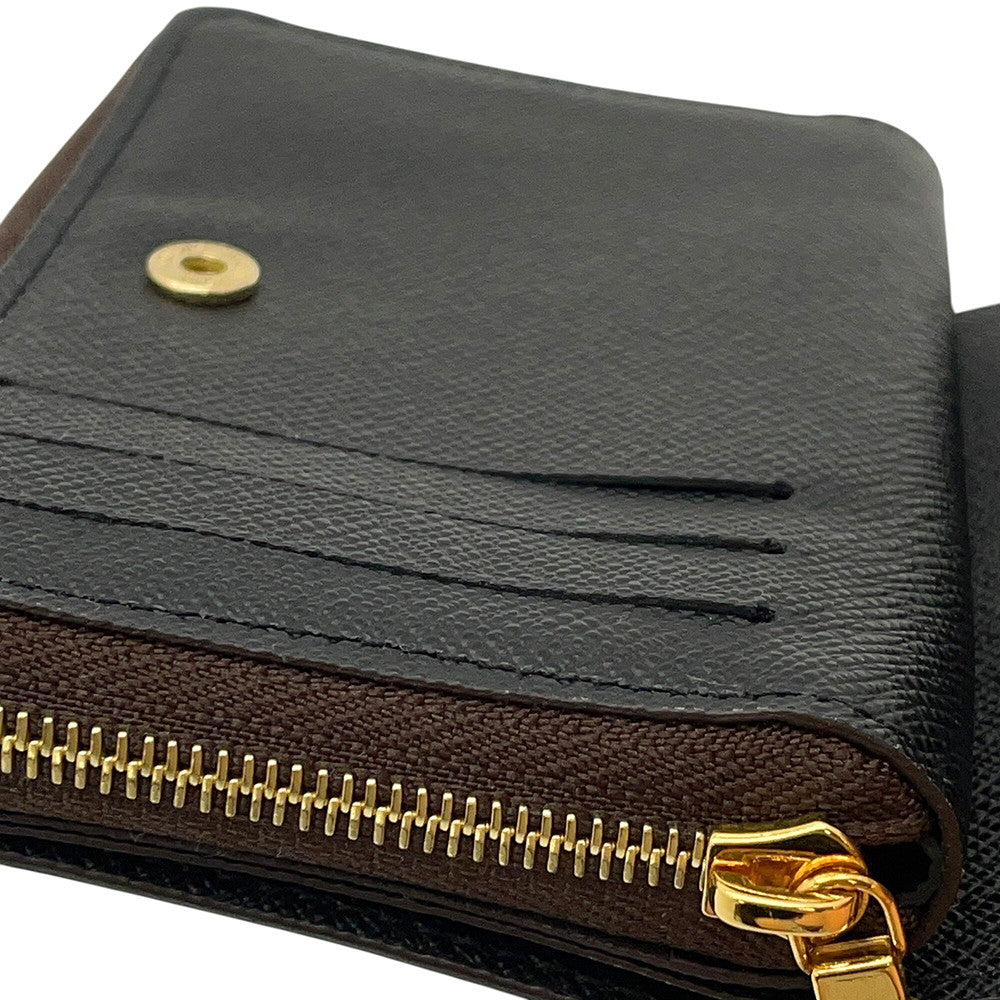 LOUIS VUITTON Portefeuille Lou NoirM81461 Monogram/Monogram Reverse Canvas