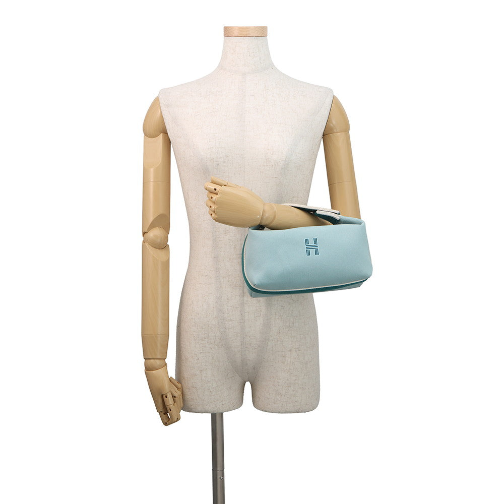 HERMES Brid a Black eucalyptus Cotton100% Size PM